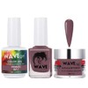 WAVEGEL Soak-Off Gel, Nail Lacquer & Acrylic/Dip Powder Matching Set