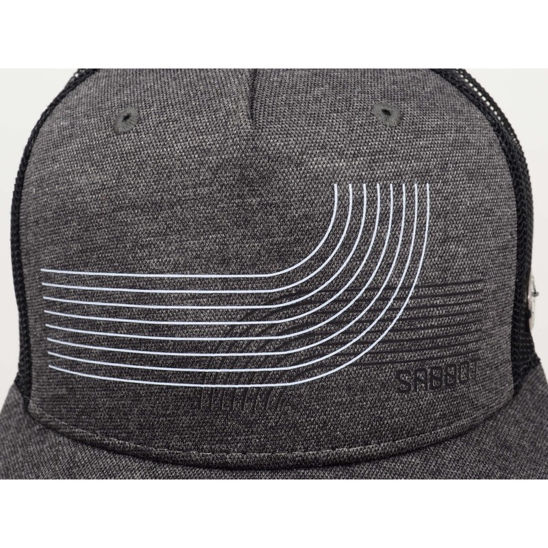 SABBOT Luke Snapback Cap, Modern Mesh Cap, Adjustable Trucker Hat,