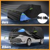 Car Cover Waterproof All Weather 210D, UV Sun Rain Protection,