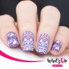Whats Up Nails B045 Sprung On Spring Stamping Plate For