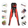 Automatic Wire Stripper 5 in 1 Cutter Crimper Peeling Pliers
