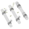 Rockcloud Pack of 2 Rock Crystal Stone Drawer Pulls Handle