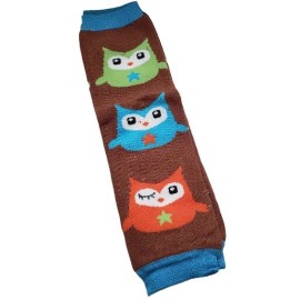 animal kids Lot  Of 5 Owl Leg Warmers Infant Toddler Baby Brown Crawling NWT Wholesale
