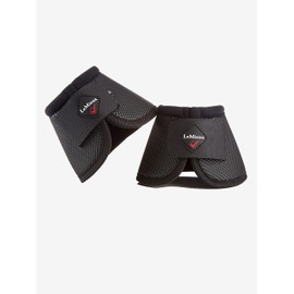 LeMieux Ballistic Overreach Horse Boots - Over Reach or Bell Boots for Horses - Protective Gear and Training Equipment - Equine Boots, Wraps & Accessories (Black/Medium)