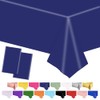 POPOYU 2Pcs Large Navy Blue Table Cloth Navy Blue Tablecovers,137