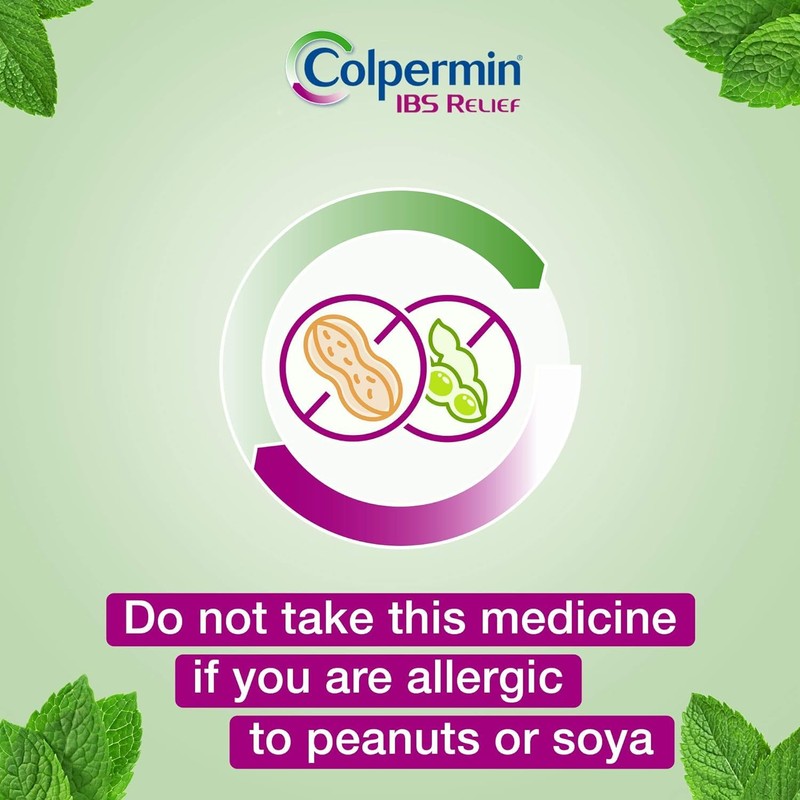 Colpermin IBS Relief - Peppermint Oil Capsules for Irritable Bowel