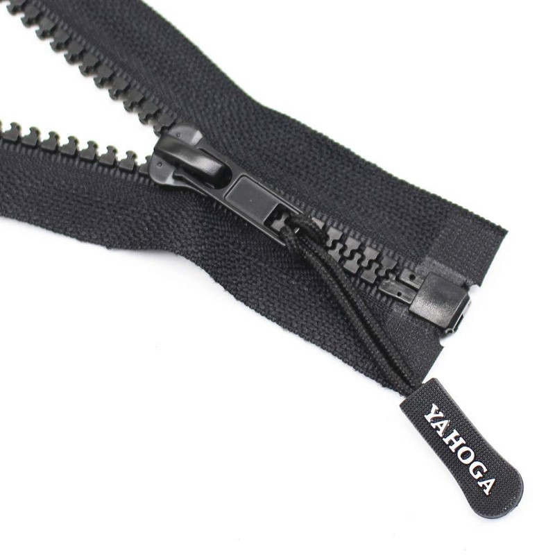 YaHoGa 2PCS 5 70cm Separating Jacket Zippers for Sewing Coats