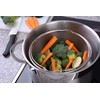 GRÄWE Stable Steamer Insert for Cooking Pots Diameter 21 cm,