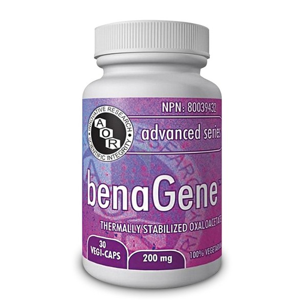 BenaGene 100mg (30 VeggieCaps) Brand: A.O.R Advanced Orthomolecular Research