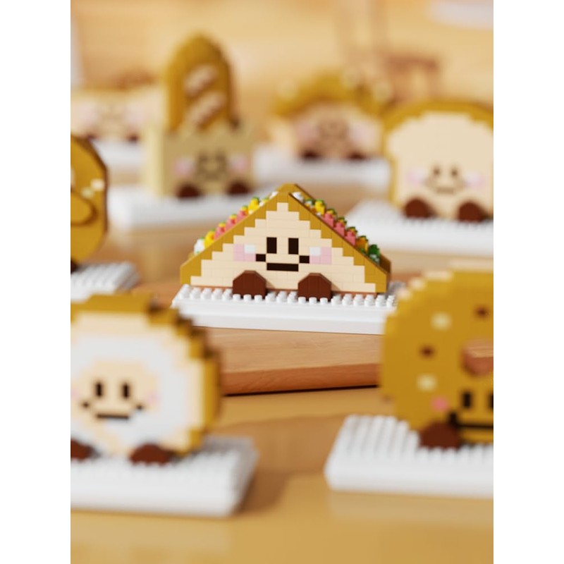 Jollcnoia Croissant Happy Bread Series Food Cute Series Set Toy