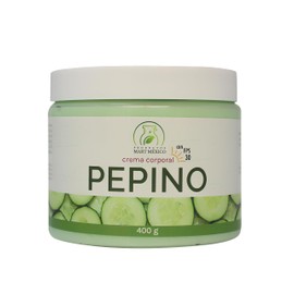 Crema Facial & Corporal De Pepino Hidratante Con Filtro Solar 400g