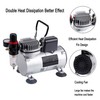 TIMBERTECH Airbrush Compressor with Cool-Down Fan ABPST07, Powerful 1/6hp Portable
