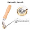 Wjelet Brass Penny Roller, Welding Handheld Roller, Single Ply Roofing
