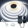 GOMING Motion Sensor COB LED Light Strip 16.4ft(5M) Cool White