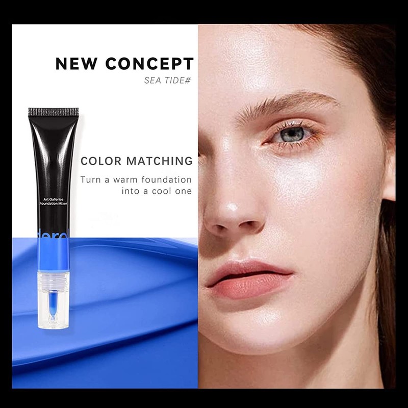 Foundation Mixing Pigment, Smooth and Lightweight, Natural Undertone, Blends Easily