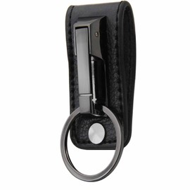 Liangery Keychain, Car Belt Keychain, Carabiner, Men's Belt Loop, Leather, Durable, Key Ring Hook, Popular, Car Key Ring, Motorcycle Keychain, Leather, Stainless Steel, Key Organizer, Convenient,