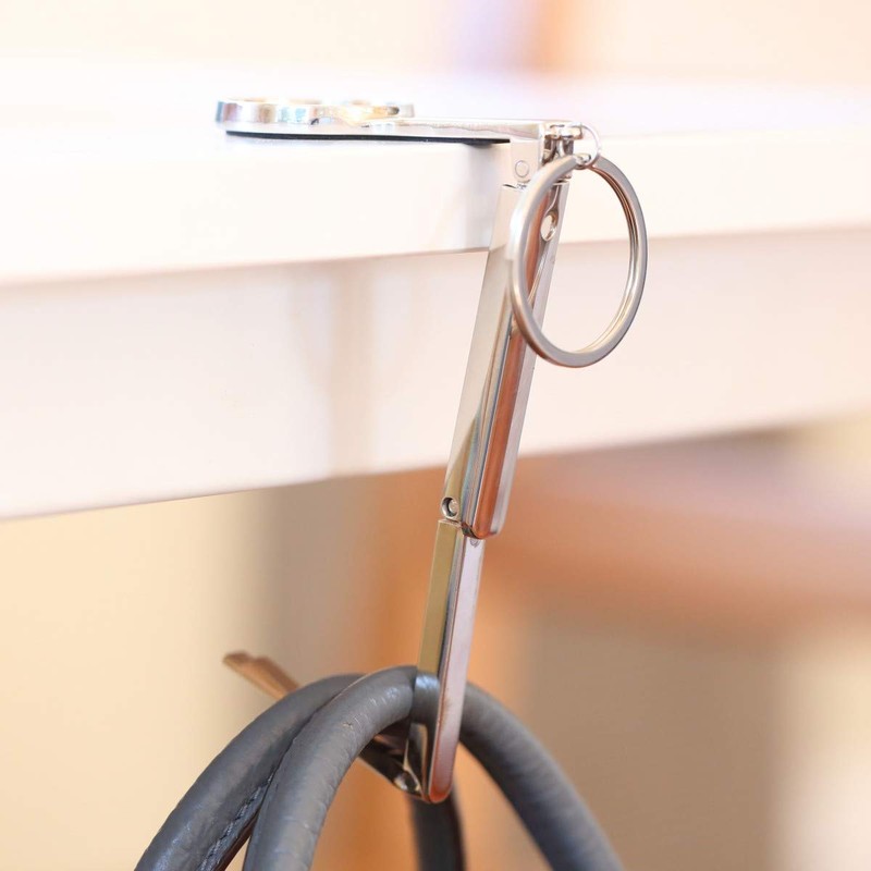 Faith Makes Things Possible Purse Hanger with Keychain