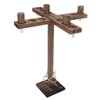 Hook and Ring Game for Four Players Wooden Hooks Fast