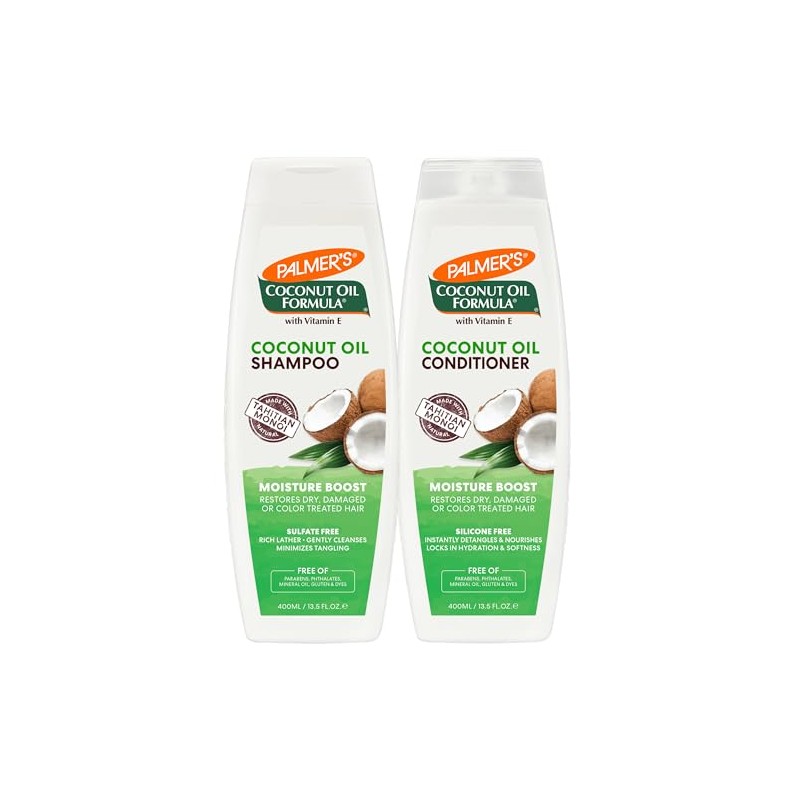 Palmer's Coconut Oil Formula Moisture Boost Shampoo & Conditioner bundle