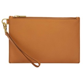 FOSSIL Camel Wristlet, camel