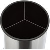 Ibili "Prisma Stainless Steel/Plastic Rotating Utensil Holder, Silver/Black, 14 x