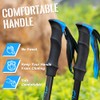 Glymnis Walking Poles 2 Pack Collapsible Walking Poles for Men