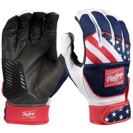 Rawlings | Workhorse OKC Fastpitch Softball Batting Gloves | USA | Adult X-Large