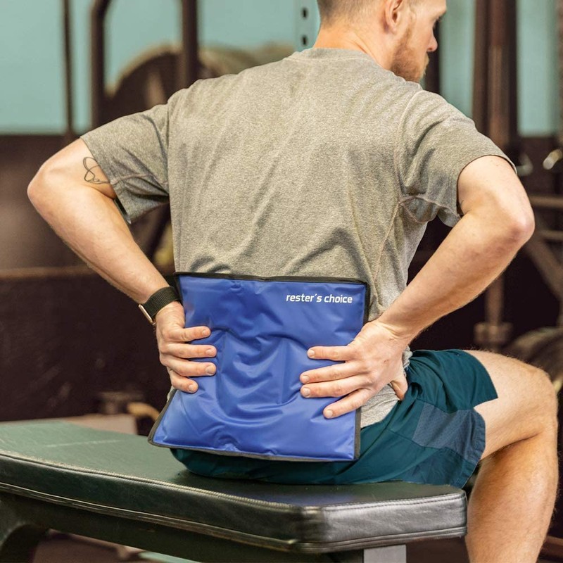 rester's choice Ice Pack for Injuries Reusable, Soft Gel Flexible