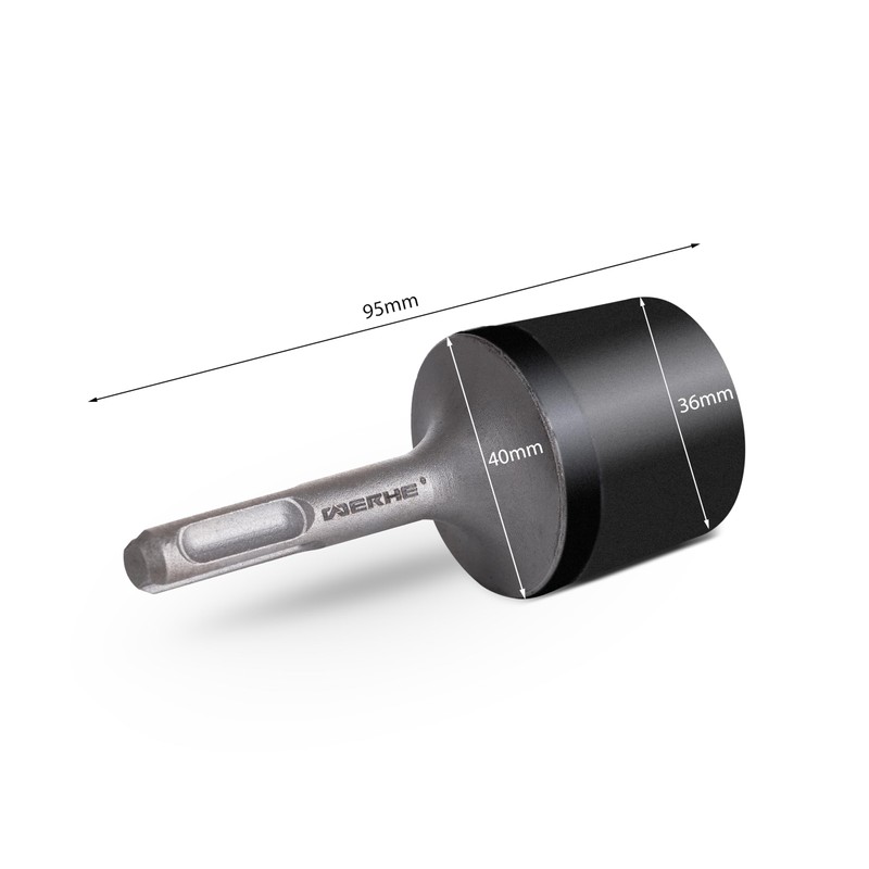 WERHE® SDS Plus Rubber Hammer for Hammer Drill with Diameter