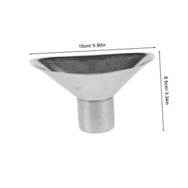 ULTECHNOVO Eye Wash Cup Stainless Steel Eye Cleaning Tool Handheld Design for Easy Use and Storage for Washing and Water Collection