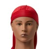 KISS RED Bow Wow Power Wave Velvet Luxe Durag (Red)