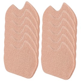 6 Pairs Forefoot Pad Kitten Heels for Women Dressy Forefoot Wear-resist Pad Footpads Cushion for Heels Women Girl Heels Breathable Metatarsal Pads Fudge Wool Felt High Heel Women's