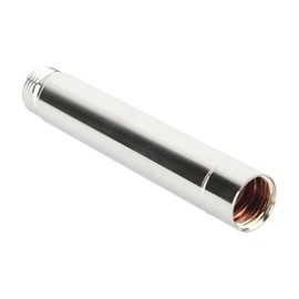 VIFERR Shower Head Extension Arm 4inch Stainless Steel Shower Extension Tube G1/2 Chrome Shower Pipe Head Extender for Bathroom Accessory