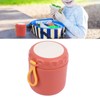 Insulated Food Container Jar Red 400ml Stainless Steel Leakage Proof