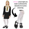 Hi!Mom School Girls' Tights - Soft Strong Footed Ballet Tights,