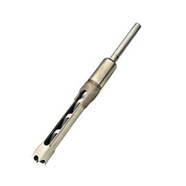 BQKKWIN Square Hole Drill Bit, 1 Pcs Woodworking Mortiser Square Drill Bits, Spiral Drill bits Kits Mortise Press, Wood Drill Set Space Hole Drill (0.59 ".15 mm)