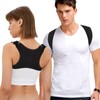 Posture Corrector for Back Support, Adjustable Shoulder Posture Brace for