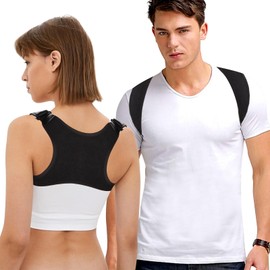Posture Corrector for Back Support, Adjustable Shoulder Posture Brace for Men and Women, Back Straightener Posture for Hunchback Improve