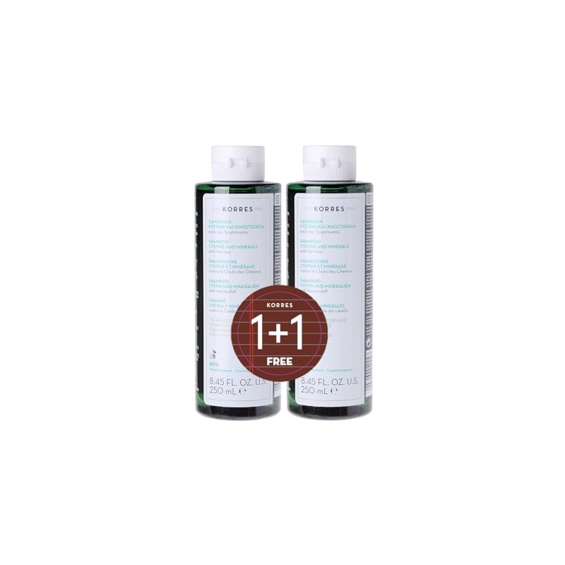 KORRES Cystine + Minerals Anti Hair-Loss Shampoo For Men 2