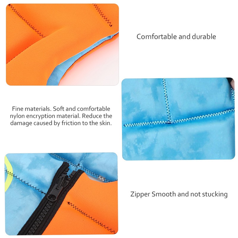 Portable Foldable Life Jacket Vest Accessory for Drifting Surfing Swimming