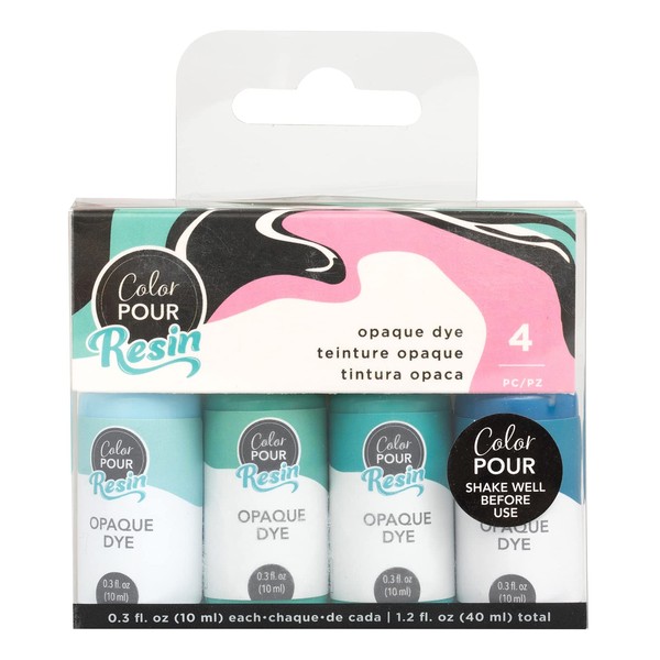 AMERICAN CRAFTS COLOR POUR DYE 30Z OPAQUECOOL, Opaque - Cool