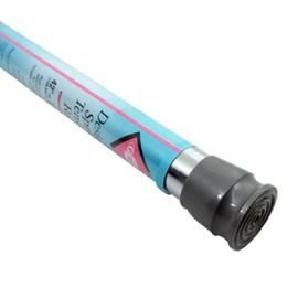 Graber 1-Inch Spring Tension Curtain Rod ( 42 to 72-Inch Adjustable Width, Chrome)