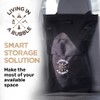 Living in a Bubble Wet Dry Laundry Bag – Portable