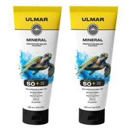 Pack Protector Solar Mineral Ulmar Fps50 Familiar 250ml 2pzs