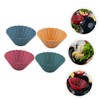 Mikinona Smoothie Bowls and Spoons 4pcs Cutlery Plates Bowl Straw