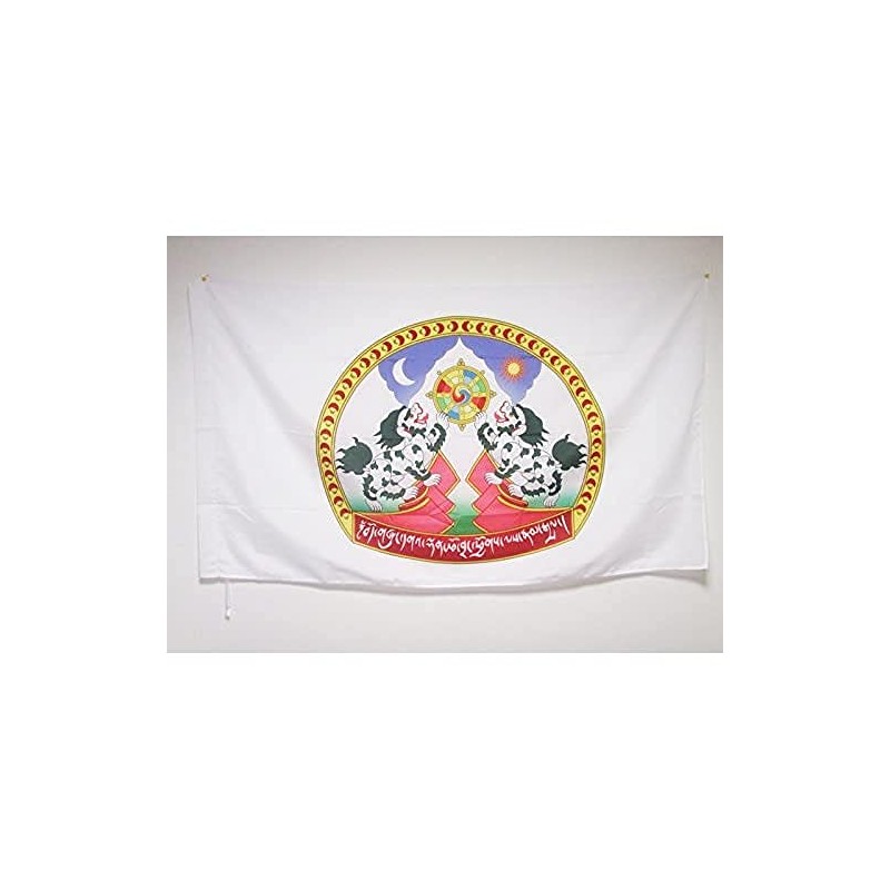AZ FLAG Tibet Coat of arms Flag 3' x 5'