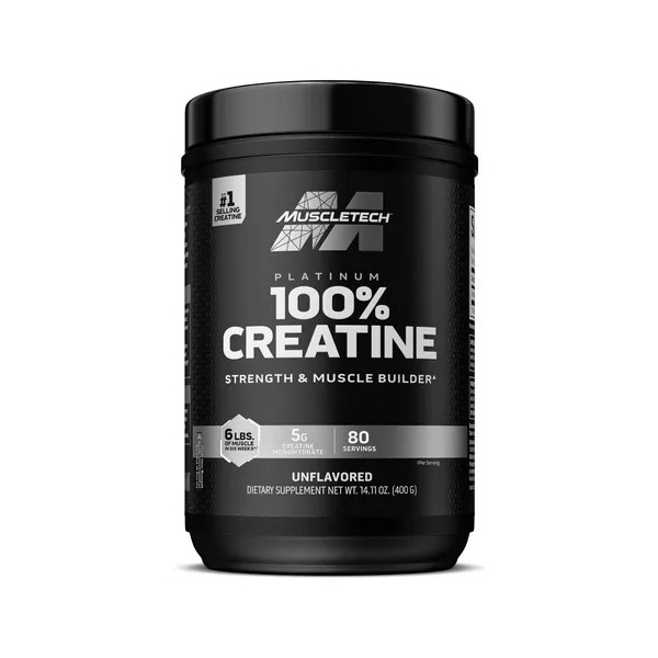 Suplemento en Polvo MuscleTech Essential Series Creatina Monohidratada x 400g