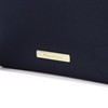Francfranc Franc Ruffle Round Pouch, navy