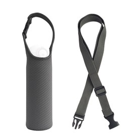 Futakuchi Water Bottle Cover, Insulated, 16.9 fl oz (500 ml), 600 ml, Thermos Bottle, Plastic Bottle Holder, Handbag, Crossbody Strap, Water Bottle, Thermal Case, 28.5 fl oz (800 ml), For Bottles,