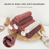 Sunny zzzZZ Baby Muslin Washcloths -100% Cotton Muslin Soft Baby